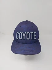 COYOTE Blue Camo Snapback Hat Adjustable Pukka Cap
