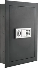 Fireproof Electronic Hidden Lock Wall Safe Cash Jewelry Superior Home Security