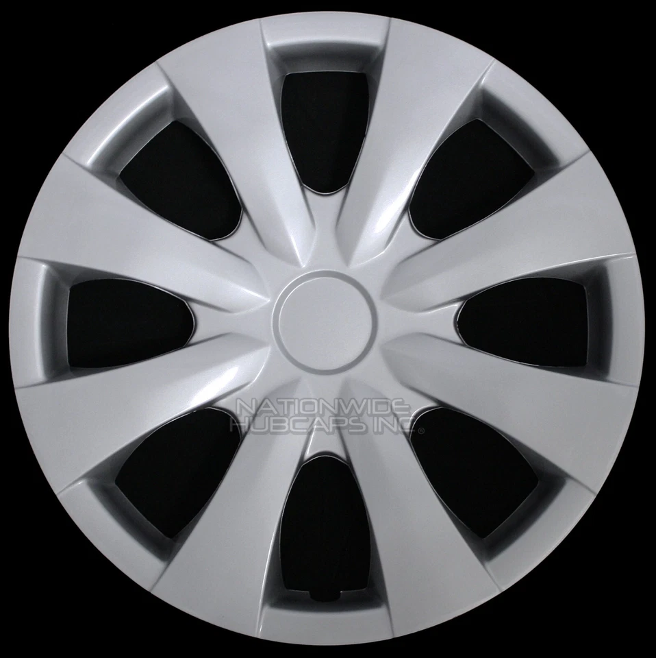 4 ajustes 2003-2018 Toyota Corolla 15" tampas de roda completa aro cubo tampas pneus R15 - Imagem 2 de 4