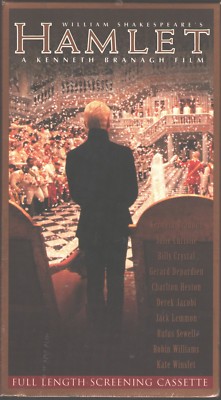 2 VHS Set -  HAMLET - Kenneth Branagh - PROMO SCREENING COPY - Sealed New 