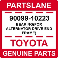 90099-10223 Toyota OEM Genuine BEARING(FOR ALTERNATOR DRIVE END FRAME) (For: More than one vehicle)