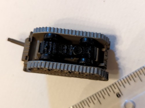 Micro Machine Plastic M-60 Patton Tank in 2 tone Brown Camo - rare color! (1998) - Picture 11 of 11