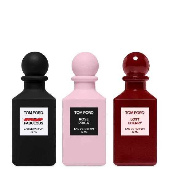 TOM FORD Fucking.Fabulous Lost Cherry Rose Eau de Parfum Perfume Decanter  3X BoX