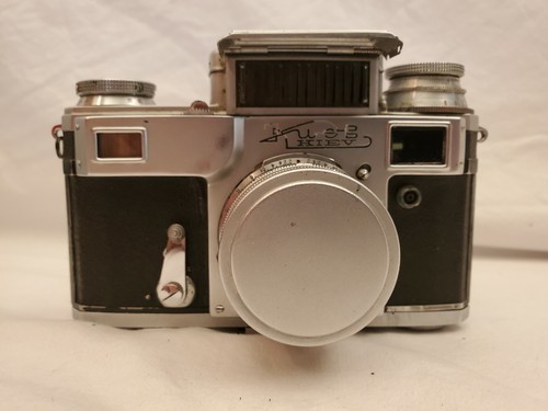 Vintage Kiev Arsenal: Kiev-4 Soviet Rangefinder Camera - Picture 3 of 11