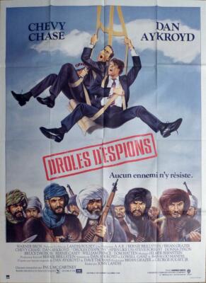 SPIES LIKE US - LANDIS / CHASE / AYKROYD - ORIGINAL GROSSES FRANZÖSISCHES FIL...