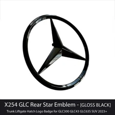 Rear Boot Trunk Star Badge For Mercedes X254 GLC300 GLC43 GLC63 SUV EMBLEM