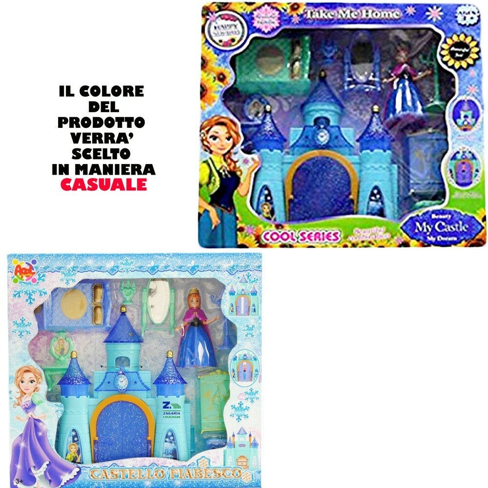 CASTELLO FIABESCO 2 COLORI ASSORTITO