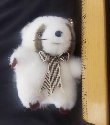 Retro TAKENOKO Joyful Mate Lesser Panda Plush Toy Keychain 68303