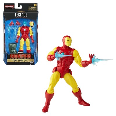gioco giocattolo action figure marvel leggenda iron man tony stark
