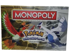 Monopoly Pokemon Johto Edition (Hasbro, 2016) Board Game 100% Complete Resealed