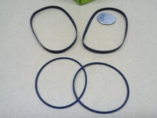 4 PCS BELT KIT For TECHNICS DUAL CASSETTE RS-TR157 [FOUR NEW BELTS] nice!!