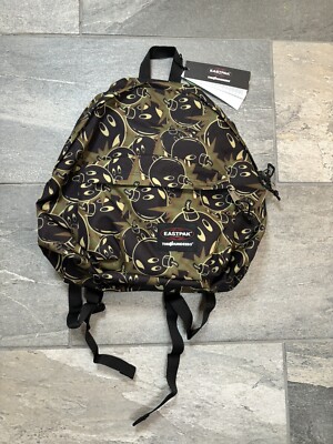The Hundreds x EastPak Padded Pak'r BackPack Camo NWT Adam Bomb
