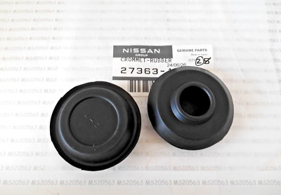1970-73 Datsun 1200 B110 Genuine Heater Hose Hole Rubber Plug Grommet Set OEM