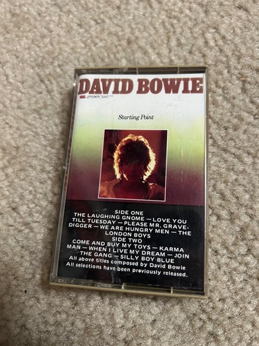 Starting Point by David Bowie (Cassette, Oct-1990, Deram (USA)) vintage tape