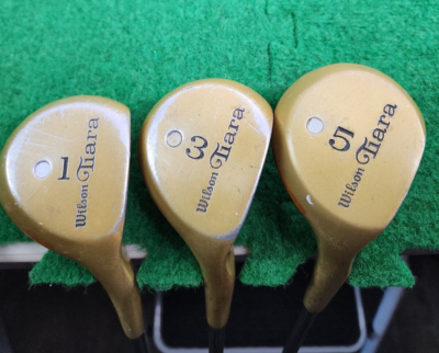 Wilson Tiara まとめ Wilson tiara driver / wood set 1,3,5 wood grain tiara lite steel