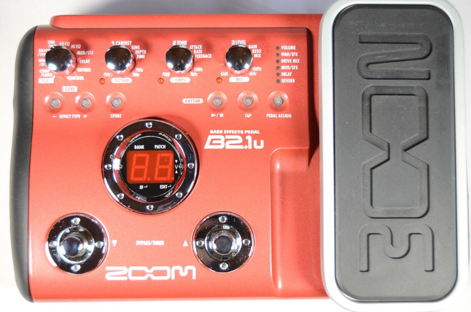 ZOOM B2.1u Bass effects pedal