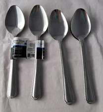 Mainstays Dinner Spoon Set Of 12 Stainless Steel Spoons (C)