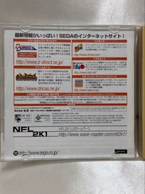 Sega Dreamcast Soft NFL 2K & NFL 2K1 Set