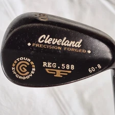 Cleveland Tour Zip Groove Reg 588 Lob Wedge 60 Deg RH Stiff Steel 35" BOUNCE 8