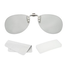 1Set Polarized Clip-on 3D Glasses, Circular F...