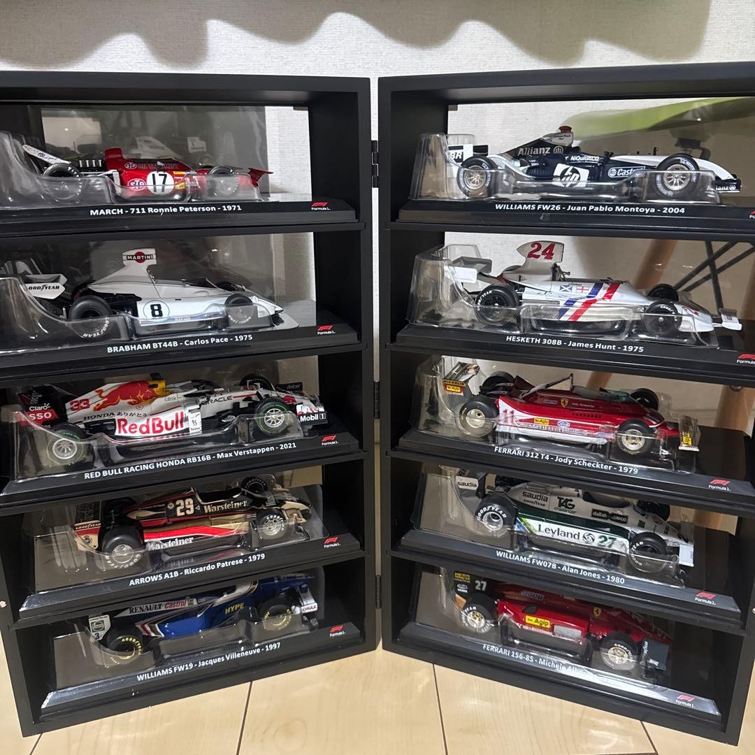 DIAGOSTINI F1 COLLECTION 10 CAR SET #be7e82