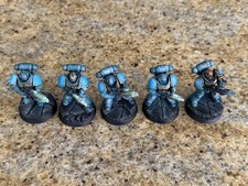 Warhammer 40K Space Marines  Intercessors x5 PAINTED 3/4 