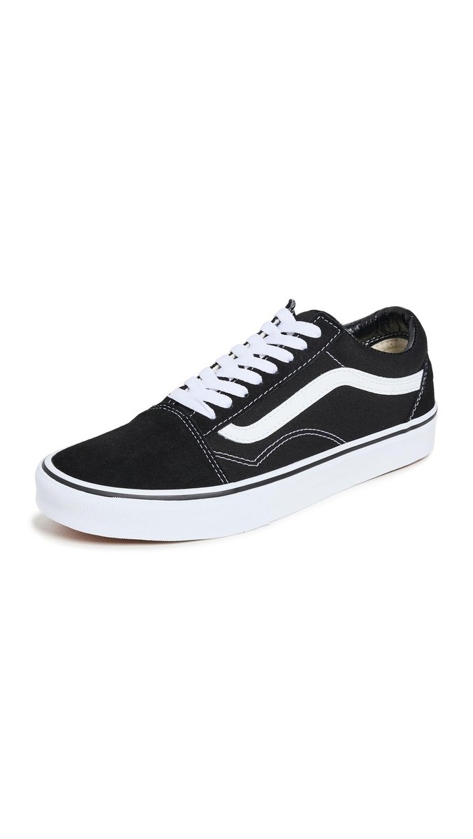 Size 11 - Vans Old Skool Black White for sale online | eBay