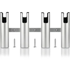 Aluminum Fishing Boat Rod Holder 3/4 Link Tube Rod Rack for Boats Yacht