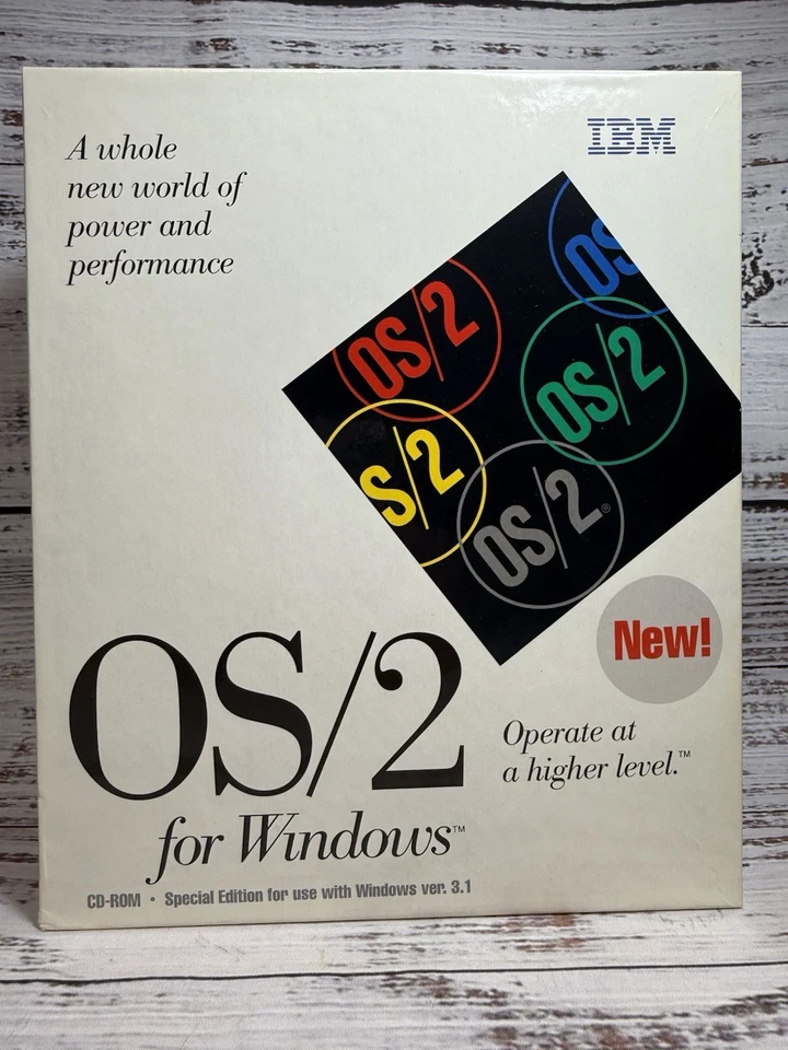 IBM OS/2 Special Edition for Windows 3.1 CD-ROM, 5.25 Discs Complete w. Manuals - Image 2 of 4
