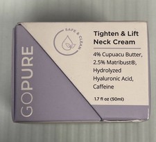 GOPURE Neck Cream - Tighten Lift Firming Neck Cream NEW Sealed 1.7oz