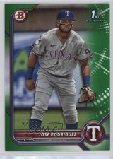 2022 Bowman Prospects Green Border 92/99 Jose Rodriguez #BP-62 0q3
