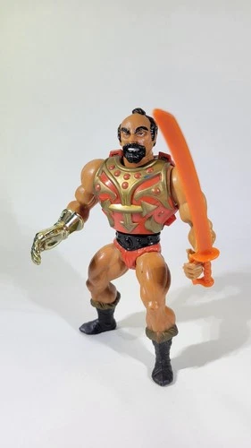 MOTU, Jitsu, Masters of the Universe, vintage, figure, He-Man, complete, sword