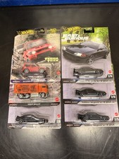 Hot Wheels Premium Mix Lot of 6 3 Different Cars New In Box