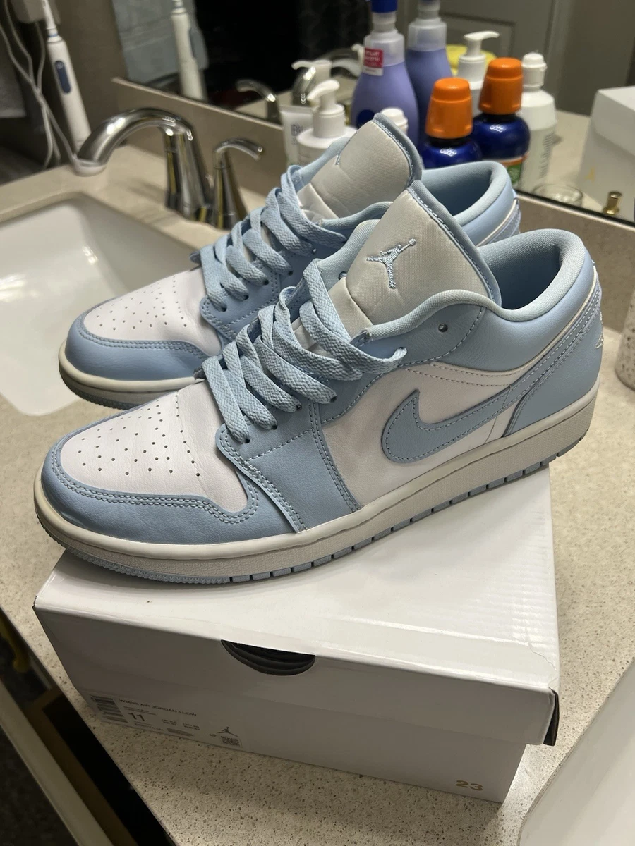 Jordan 1 Low Ice Blue W for sale | eBay