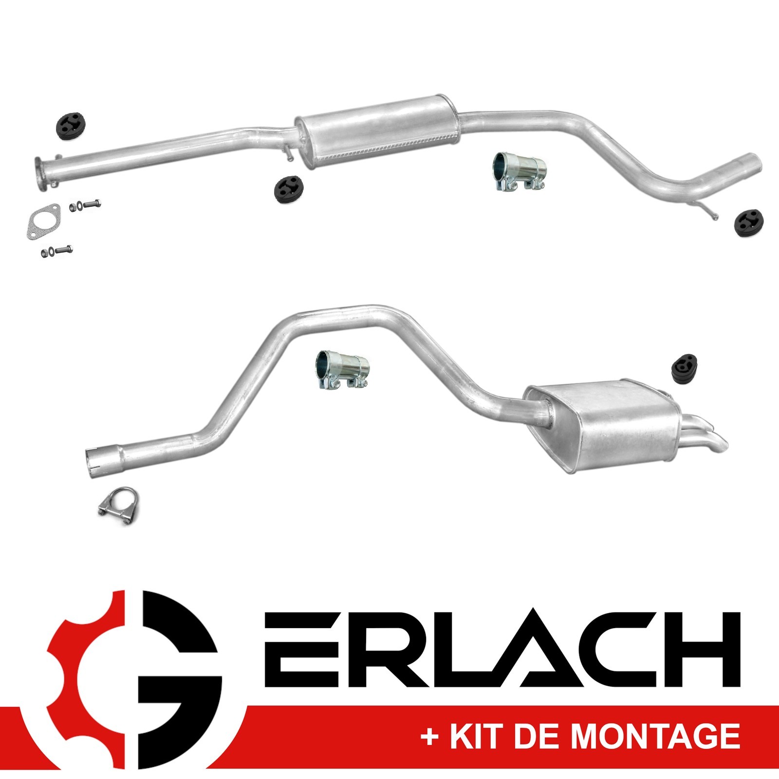 Échappement silencieux de qualité supérieure Ford Mondeo 1.8 TD