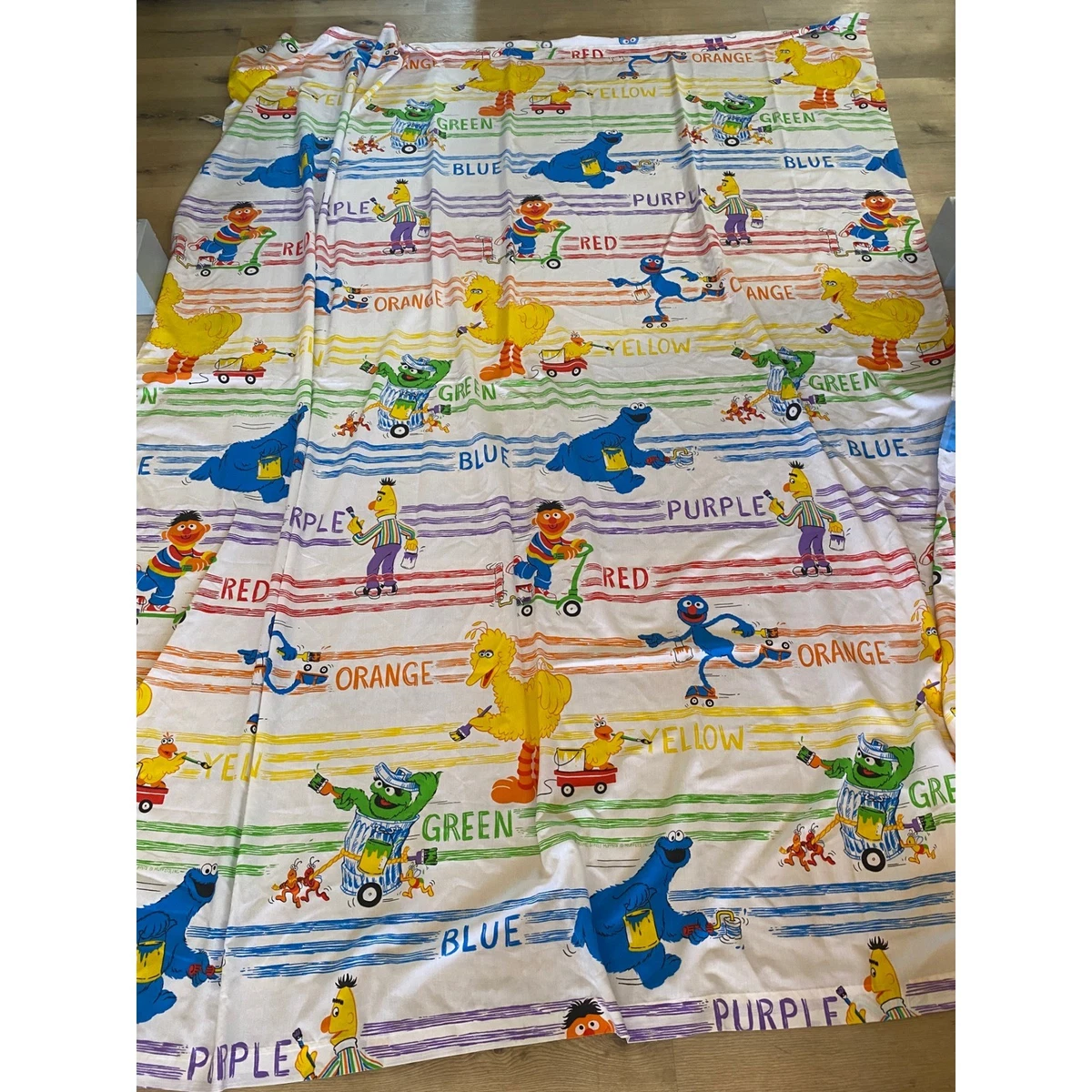 Sesame Street Flat Sheet Bed Sheets for sale | eBay