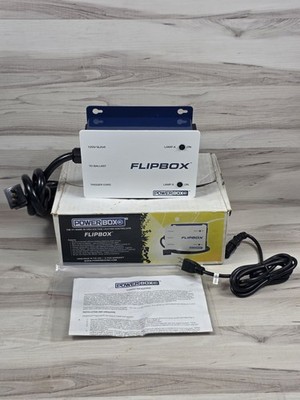 PowerBox FLIPBOX Lighting Controller (High Voltage)  NEW NOB 