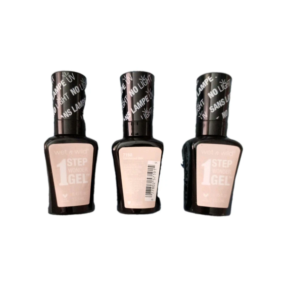 3 X влажный N дикий 1 шаг чудо гель лак для ногтей без УФ-лампы требуется 719A сгущенное молоко - Изображение 3 из 3