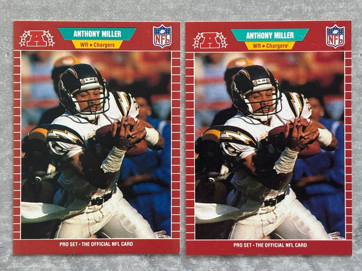 2) 1989 Pro Set ANTHONY MILLER 