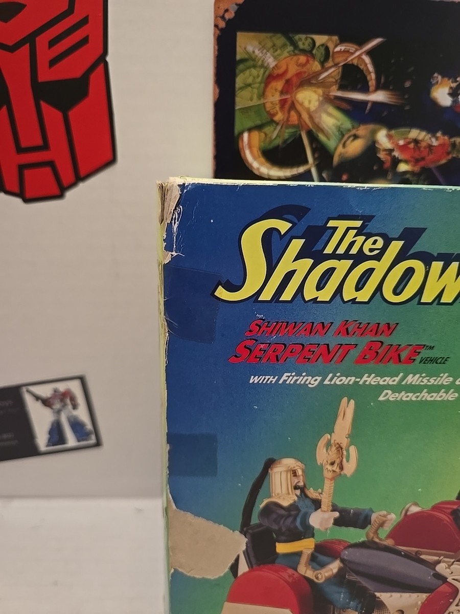 The Shadow Shiwan Khan Serpent Bike Figure Toy Vehicle