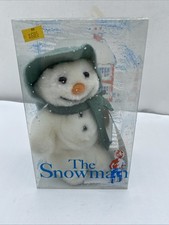 The Snowman 7 Plush Stuffed Toy by Eden - Raymond Briggs Original Box With Tag