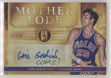2016-17 Panini Gold Standard Mother Lode 12/39 Gail Goodrich #53 Auto HOF 07uj