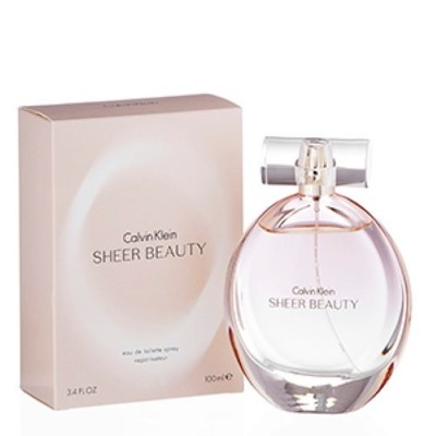 Calvin Klein Sheer Beauty Eau de Toilette EDT Spray for Women 3.4 oz / 100ml New