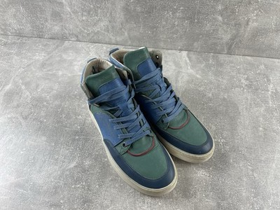Alexander McQueen x Puma Archive High Top Sneakers Leathe Green
