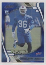 2021 Panini Absolute Rookies Blue Diamonds 76/99 Carlos Basham Jr Boogie 0nr3