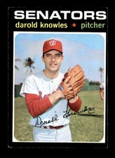 1971 Topps #261 Darold Knowles   EX/EX+ X3697775