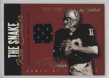 2004 Fleer inScribed Names of the Game Gold Jerseys 105/150 Ken Stabler HOF a8a