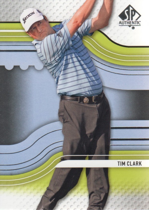 2012 SP Authentic #41 Tim Clark - GOLF