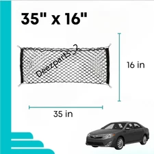 35" x 16" Double Heavy Cargo Net Envelope Organizer For TOYOTA CAMRY 2012-2017