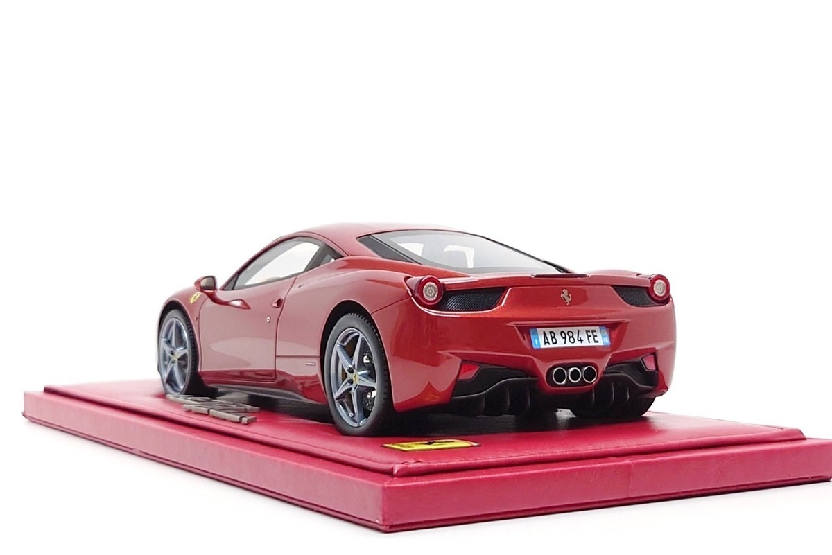BBR Models 1:18 Ferrari 458 Italia in Rosso Monza | eBay